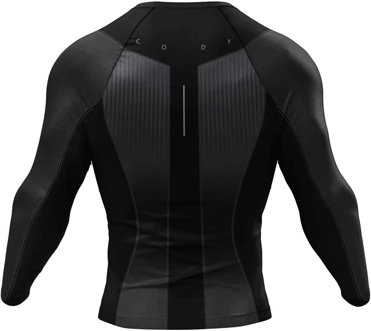 Red Plume Men’s Athletic Long Sleeve Compression Shirts/Men’s Cool Compression Top for Sports - Image 4
