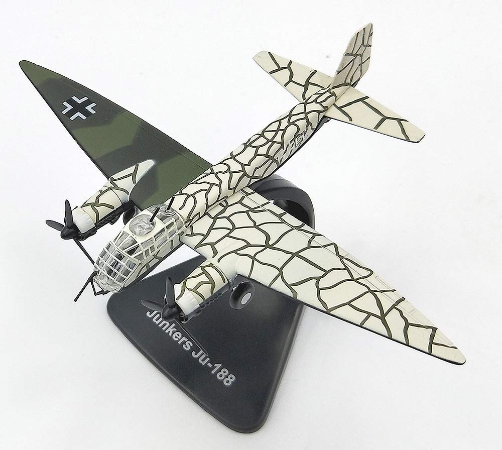 FloZ WWII German JUNKERS JU-188 1/144 diecast Plane Model Aircraft