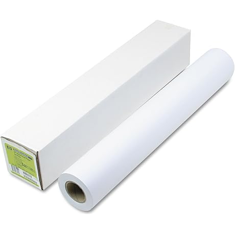 HP 24-Inch Universal Bond White Paper Roll: Expansive and High-Quality Printing