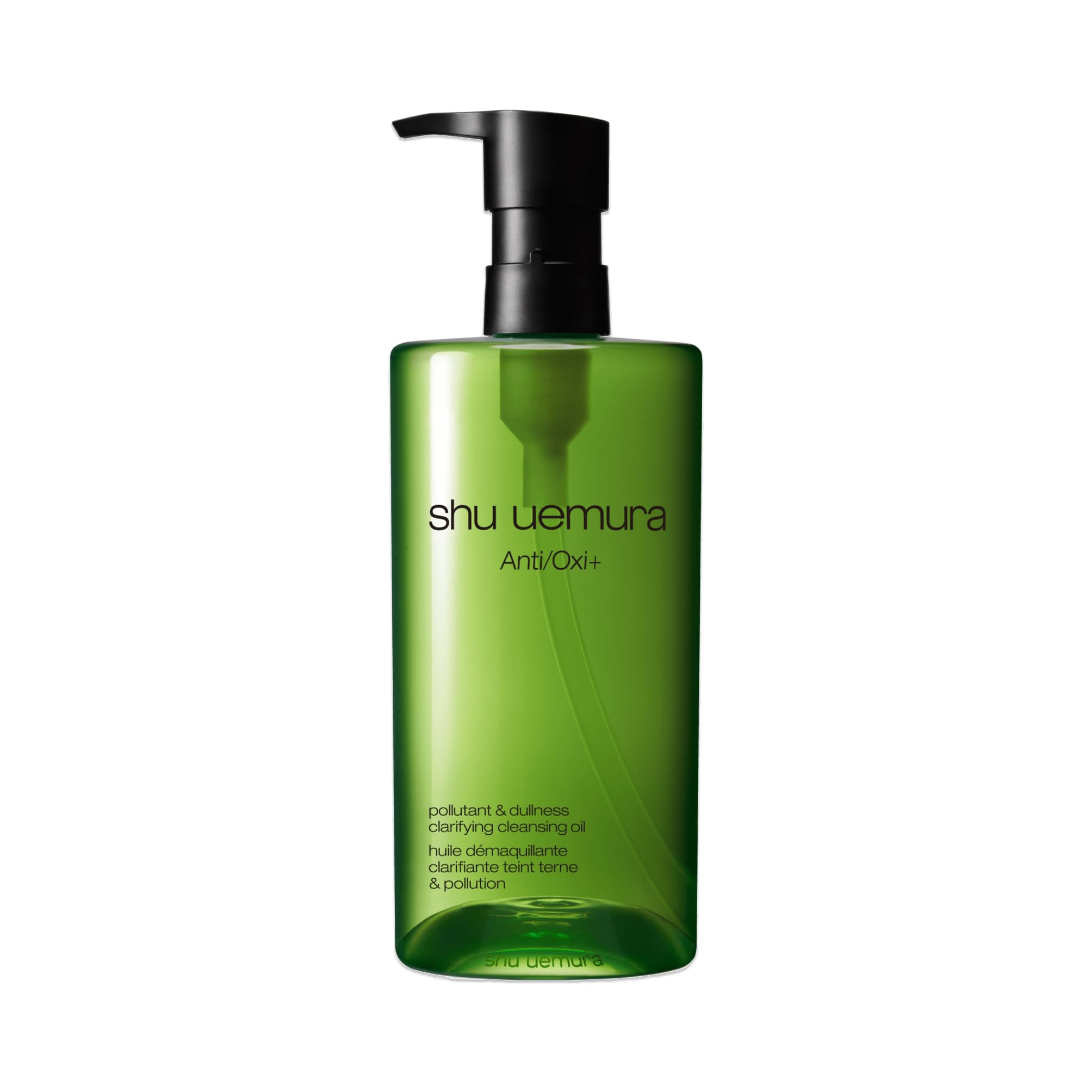 Shu Uemura Anti/Oxi+ Aceite Desmaquillante Facial, Aceite Clarificante para Piel Apagada y Contaminada, Limpiador Facial, Enriquecido con Matcha Japonés de Uji, Para Todo Tipo de Pieles