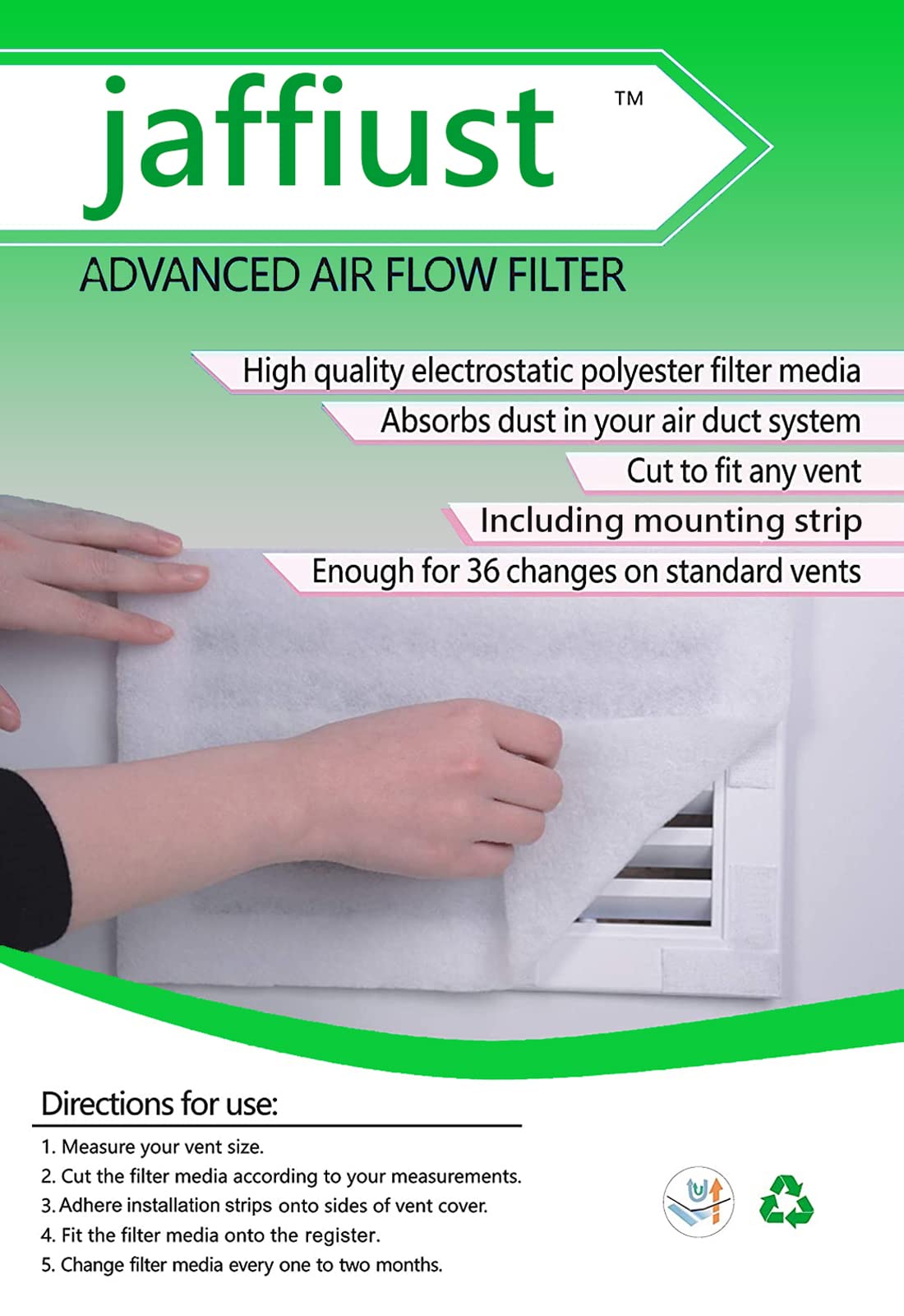 Air Vents Filter For Heater Vents Cold Air Hvac Vent Filter RETURN