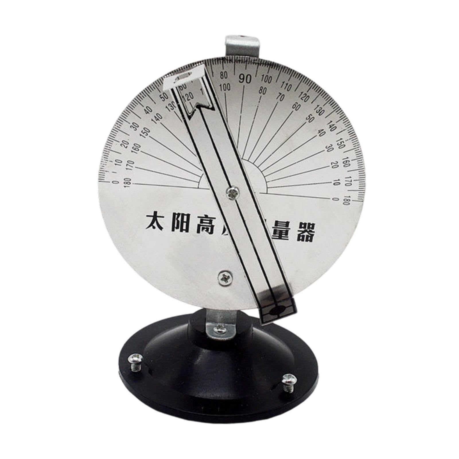 Instrument de mesure de la hauteur du soleil - Outil pédagogique pour l'apprentissage de la géographie - Dispositif de mesure de l'angle, Métal
