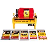 Vista 13 de MJR Tumblers Vaso de roca de servicio comercial de 10 libras con kit de grano libre. Capaz de ejecutar 4 tamaños y combinaciones de barril