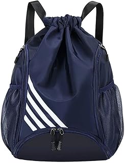 Mochila Saco Esportiva Unissex, Compartimento para Calçados, 4 Bolsos Laterais, Resistente a Água, Ideal para Academia, Natação e Viagem I2 ITWO
