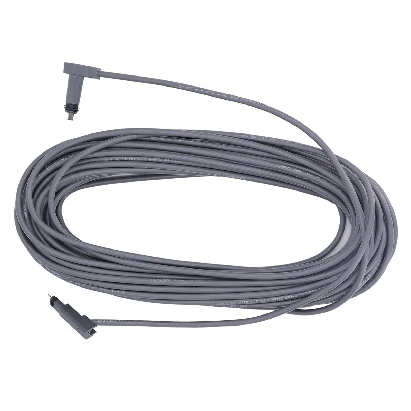 Cavo Di Sostituzione Satellitare Rettangolare, 30ft Grigio Connessione Stabile Facile Da Installare, Per Starlink Rectangular Satellite V2, Sistemi Di Comunicazione Casa-Ufficio