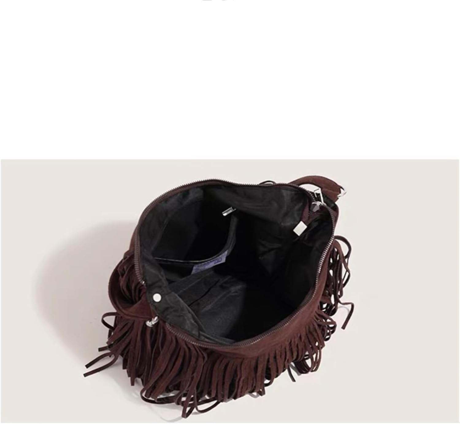 Women Vintage Suede Fringe Hobo Bag Tote Shoulder Bag Crossbody Bag and Hippie Western Cowgirl Purse Shoulder Bag