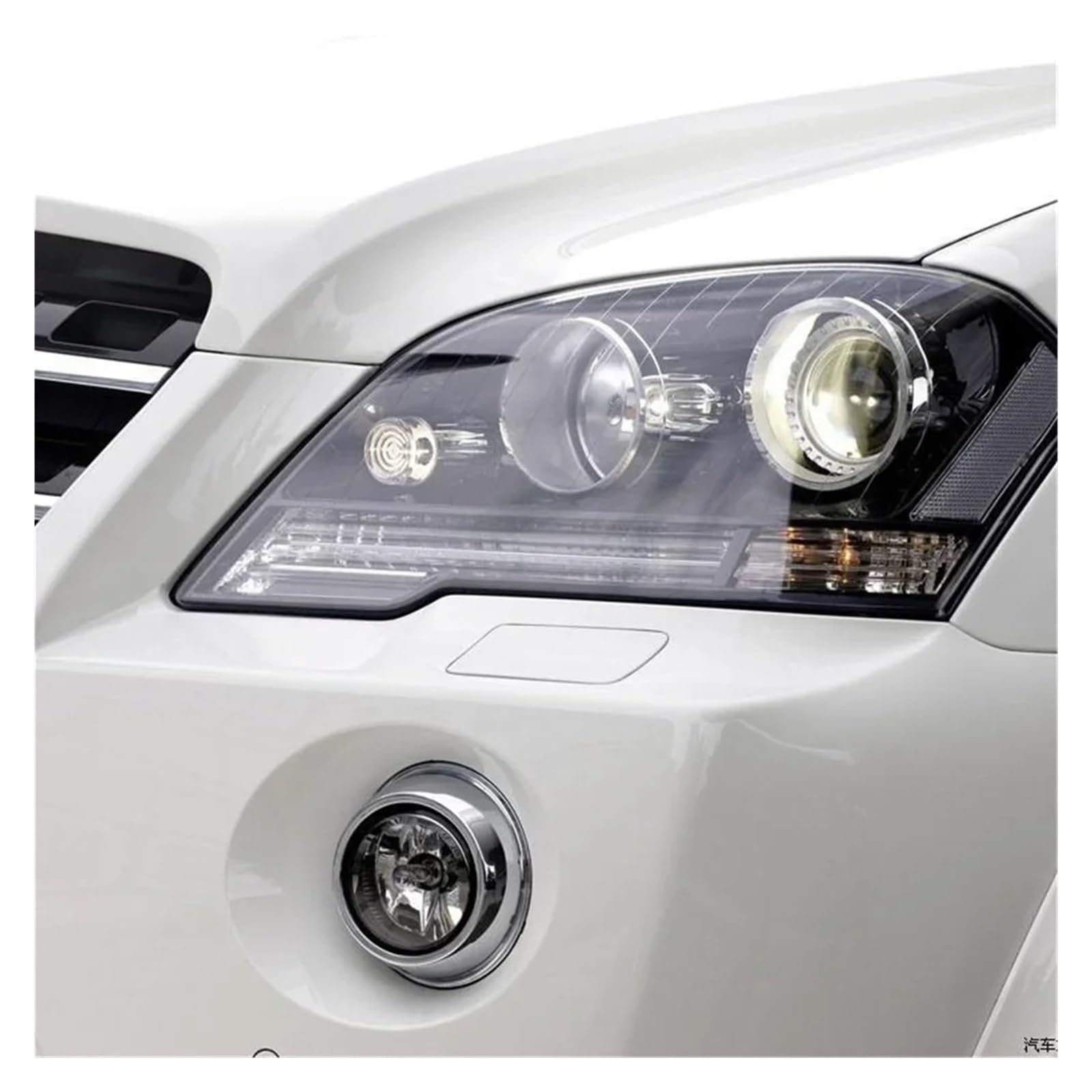 Scheinwerferglas Für Mercedes W164 ML-Klasse | Transparente Abdeckung | 2009-2011 ML300 ML350 ML450