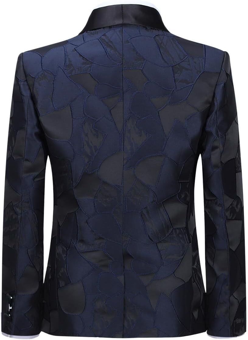 SWOTGdoby Boys Suits 3 Piece Slim Fit Kids Tuxedo Suits for Boys Formal Dress Blazer Jacket Pants Vest Wedding Party Prom - Image 3