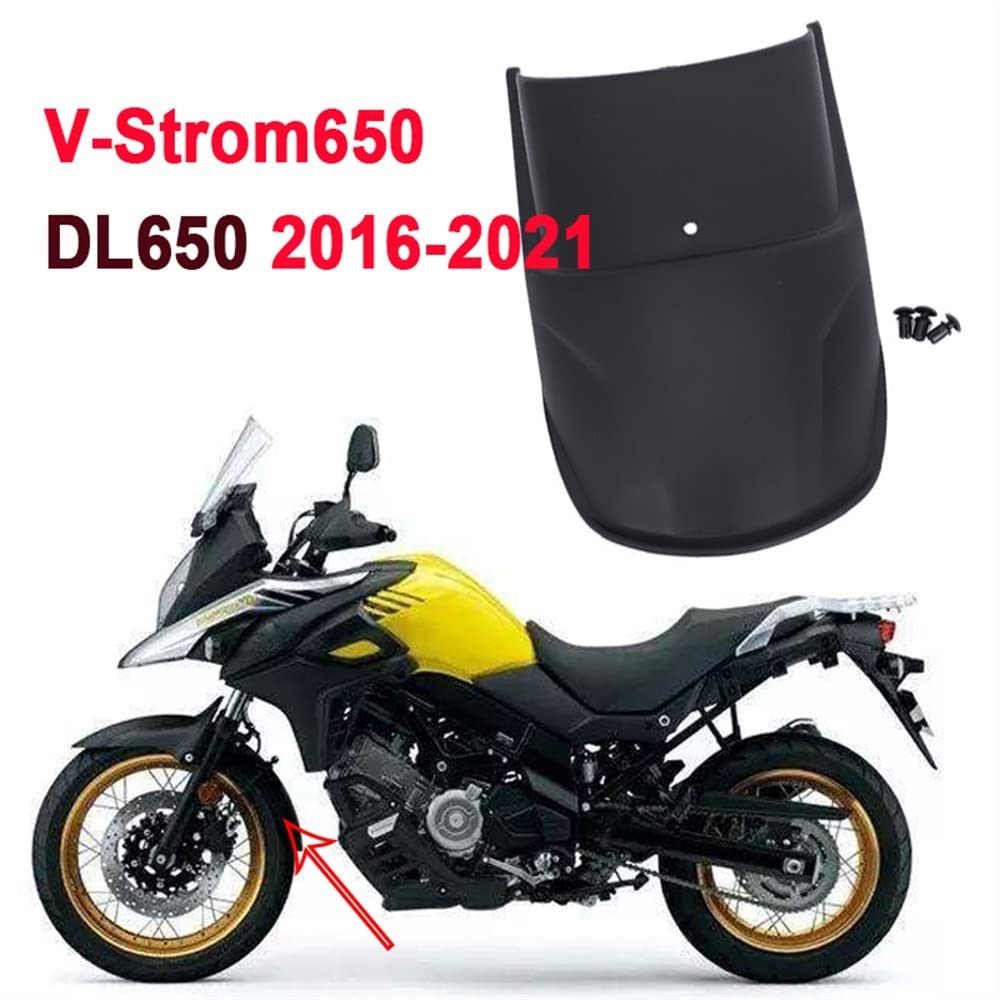 Garde-Boue Arrière Pour Suzuki V-Strom 650 DL650 (2016-2020) - Extension Anti-éclaboussures En ABS Noir - 12