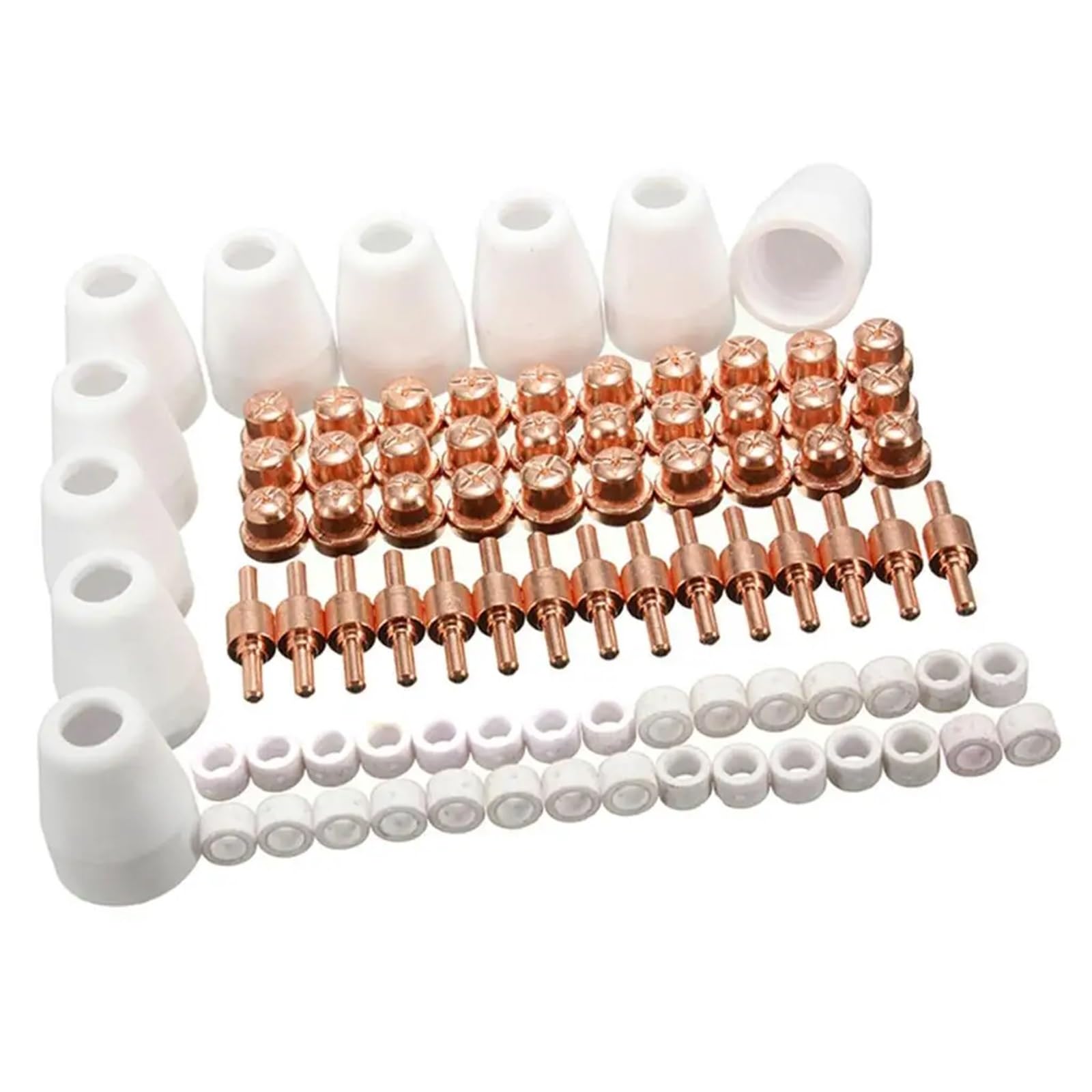 Maryear One Color Plasma Cutter Consumable 85Pcs Cutter Machine Consumables Extended Pt-31/Lg40 Torch For Ct416 Ct518d 60P