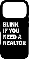 Vista 29 de iPhone 13 Blink If You Need A Realtor Real Estate Agent Dad Men Women Case