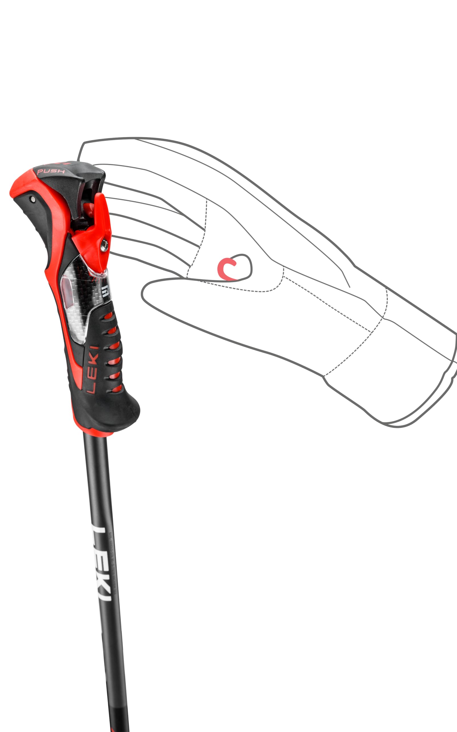 LEKI Airfoil 3D bâtons de Ski