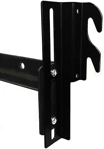CAFORO #711 - Soportes de marco de cama de conversión atornillados a ganchos, soporte de cabecera de riel de cama, kit de adaptador de gancho de