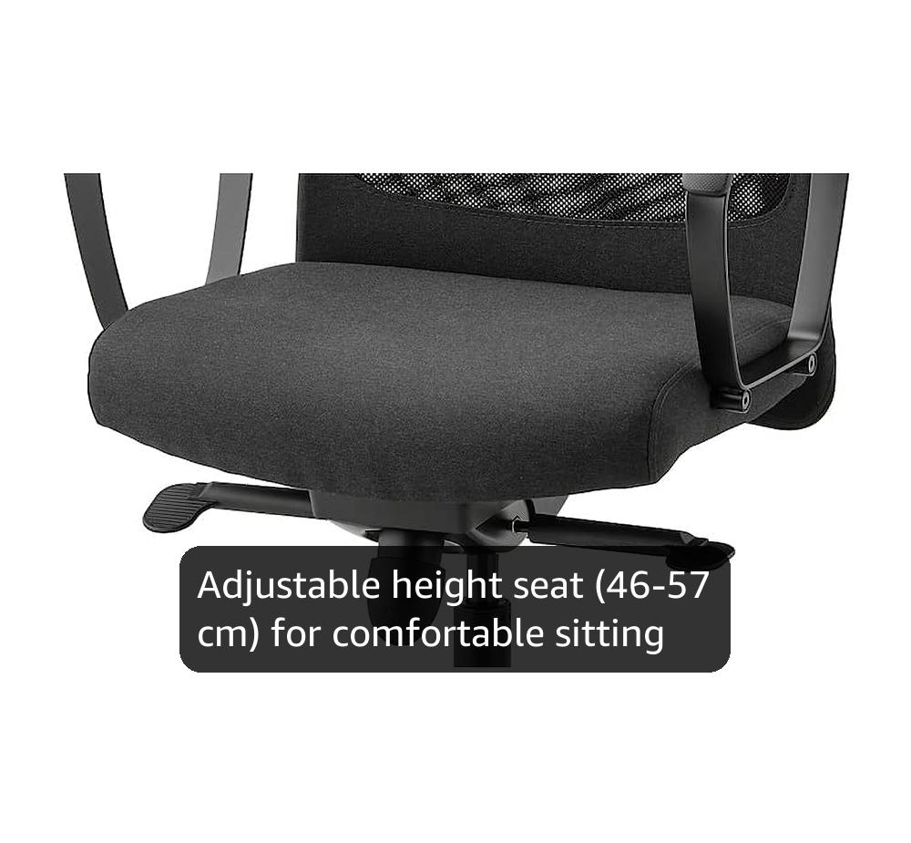 Amazon.com: IKEA MARKUS Office chair, Adjust the height and angle