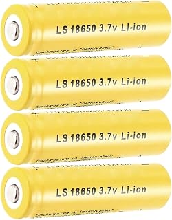 Pilhas Recarregáveis 3,7V | 9900mAh Baterias recarregáveis de botão | Bateria doméstica para lanternas LED, faróis, campainhas, ventilador pequeno, carros RC Puchen