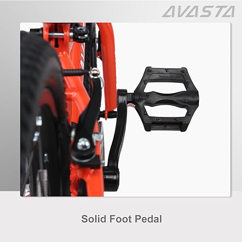 Miniatura 5 de AVASTA Bilbo - Bicicleta infantil de 18 20 pulgadas para niños y niñas de 5 a 10 años, estilo retro, de acero de alto carbono, con manillar