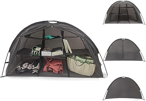 Tienda organizadora de zapatos RV con 9 estantes, tienda de campaña de almacenamiento al aire libre con solapa con cremallera, almacenamiento de 9 disponible en Yaxa Costa Rica
