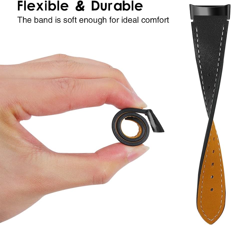 Best Leather Replacement Bands - Fitbit Charge 6/5, Elegant & Durable Review