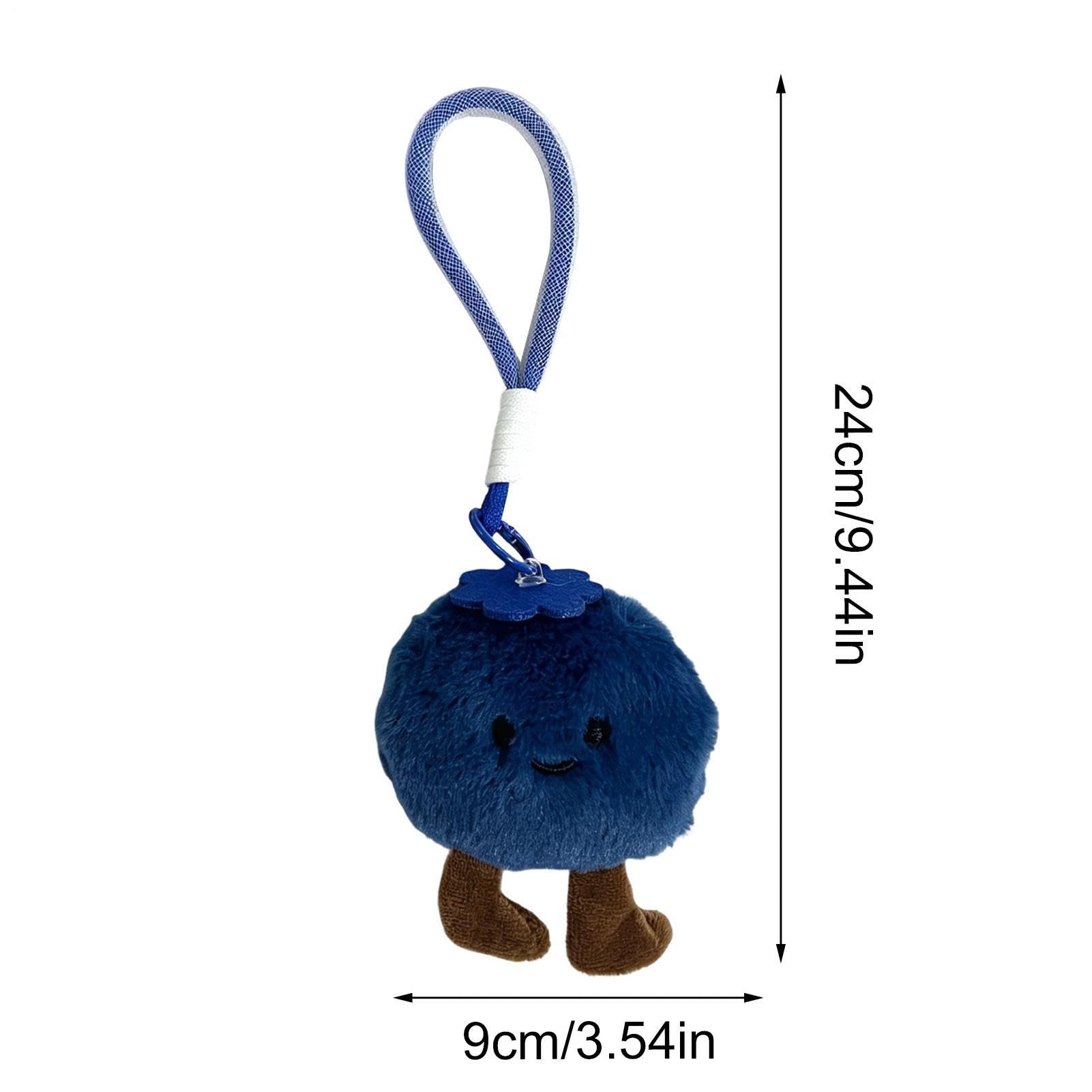 Generico Ciondolo Da Borsa Adorabile Peluche A Forma Di Mirtillo