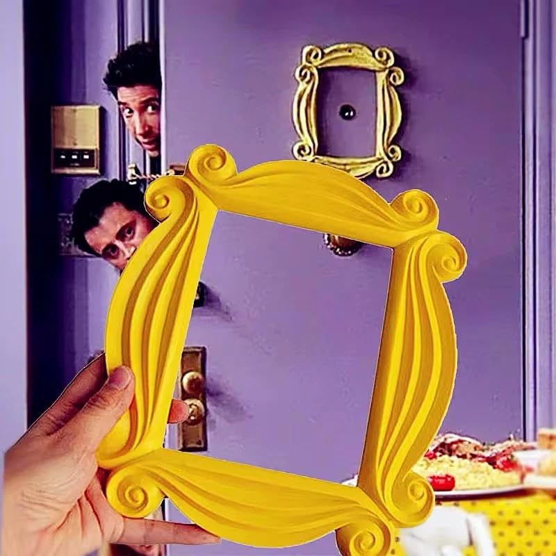 Friends TV Show Monicas Yellow Peephole Door Frame Wall Dcor