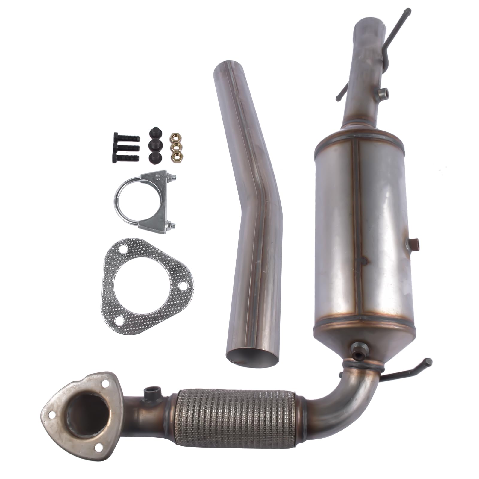 1713342 Filtro de partículas diésel DPF + catalizador compatible con Tr-an-sit 2.2 TDCi 2007- BK315H270CD BK315H270CC GELUOXI