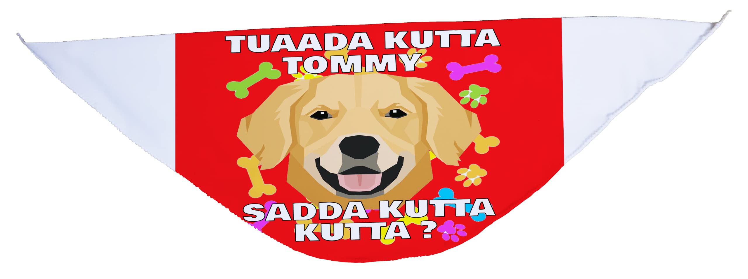 KHLAARA Dog Bandana, Bandana for Dog, Bandana for Dogs Large Size, Dog Scarf, Dog Bandana for Medium Dogs, Dog Bandana for Small Dogs, Dog Gifts, Saadda Tommy (Medium) (B09X7F2J1H) Amazon Price History, Amazon Price Tracker