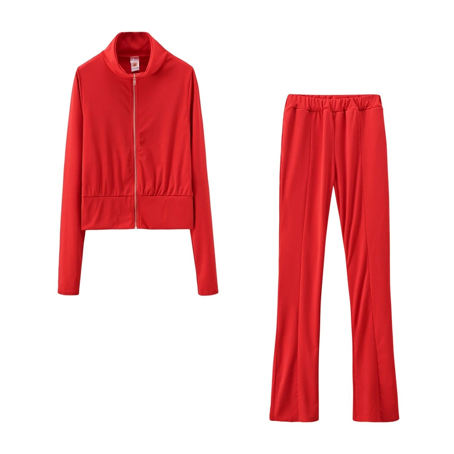Conjunto Deportivo de 2 Piezas para Mujer: Atuendo Casual de Primavera