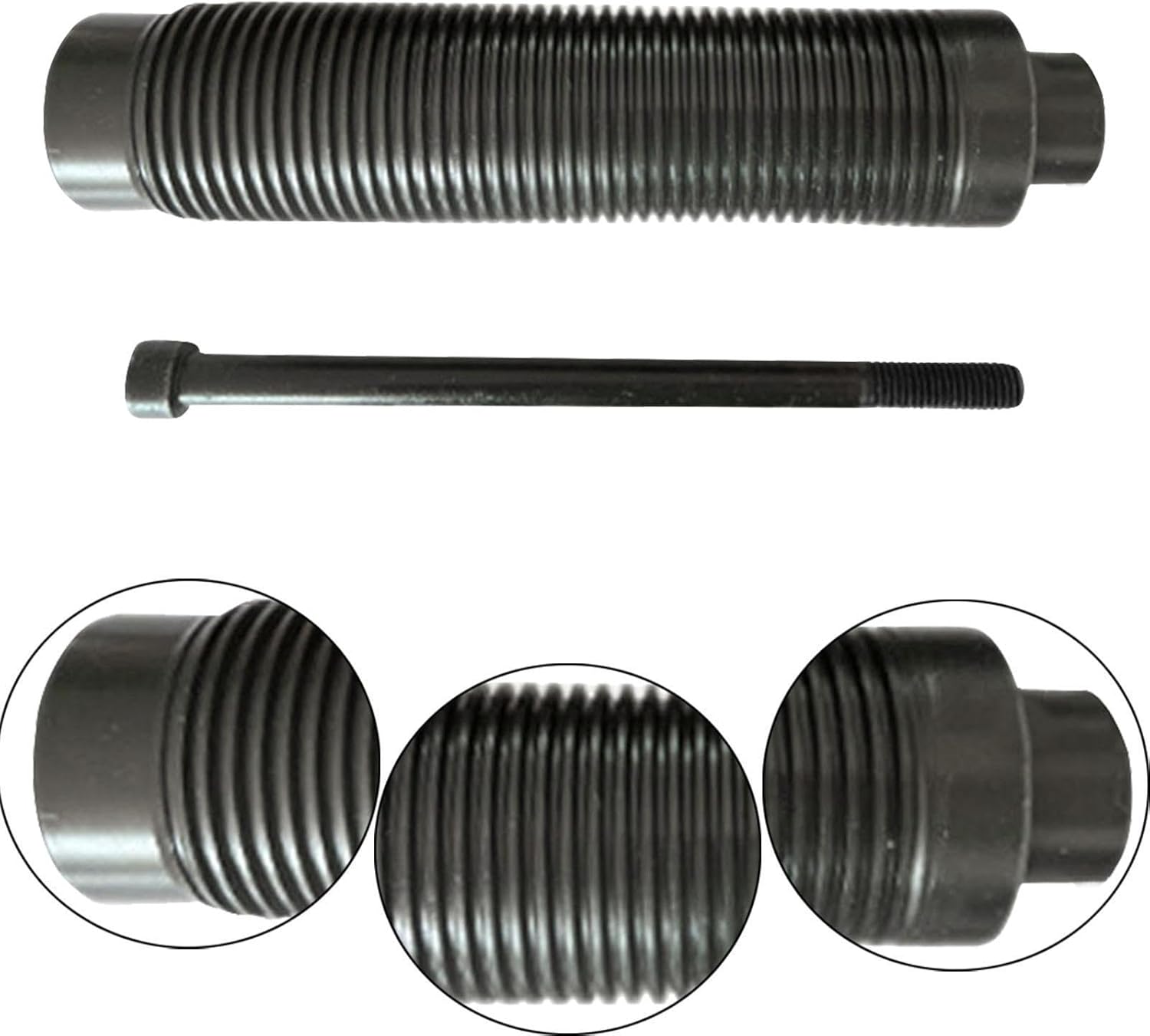 Balancer Spindle Screw Balance Machine Component M10 Multiprpose Stable Spiral Screw Wheel Balancer Conversion Threaded Shaft, 40x4mm 15cm