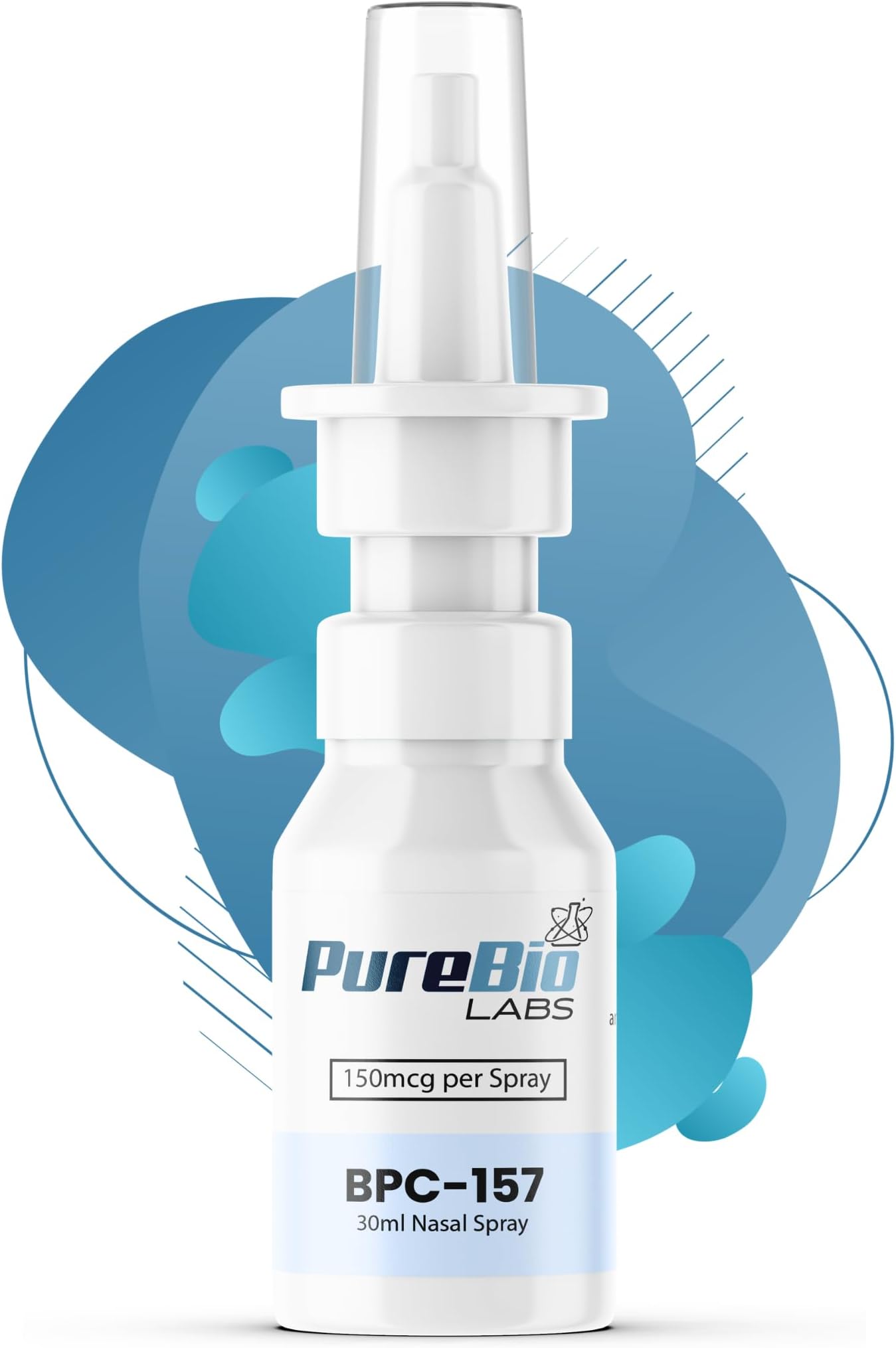 BP-C157 Nasal Spray - 150mcg per Spray, 30ml Total, 200 Sprays – Tissue Repair & Gut Health Support, USA Made (1 Bottle)