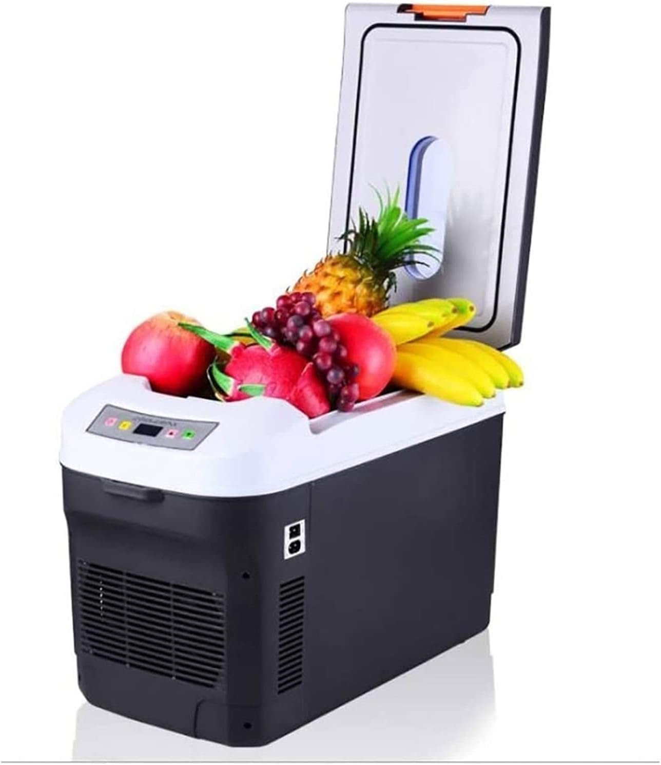 Mini Fridge 25L Electric Cooler and Warmer for Car and Home, Dual 12V DC & 110V AC Portable Car Refrigerator
