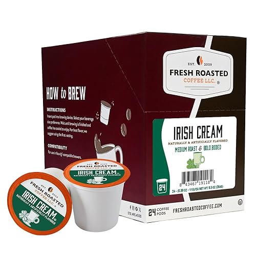 Miniatura 478 de Fresh Roasted Coffee, Peaberry de Tanzania, tostado ligero, Kosher, compatible con K-Cup, 24 cápsulas