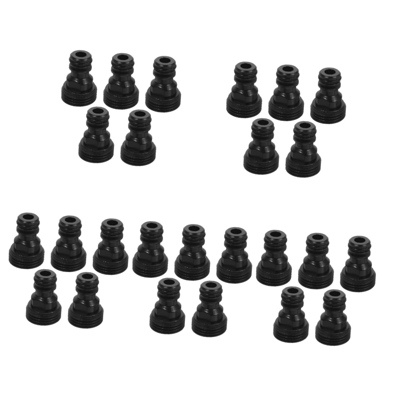 Happyyami 5 Juegos Adaptador De Lavadora Tubería Adaptador De Grifo A Manguera Adaptador Manguera Rápido Adaptador Manguera Acoplador De Manguera De Lavadora El Plastico 5 Piezas * 5
