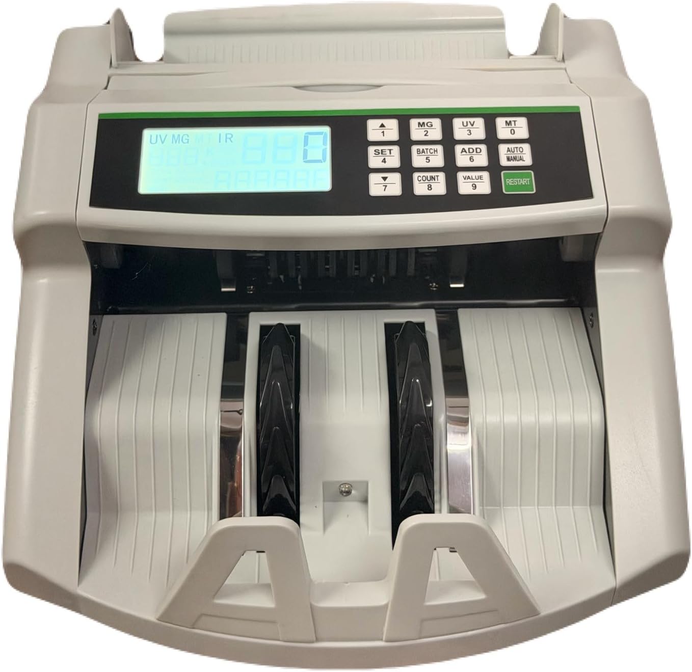 swaggers Note/Cash/Money/Currency Counting Machine with Fake Note Detection for All New and Old Notes 10,20,50,100,200,500,2000(Heavy Duty Use) | 1 Year Warranty
