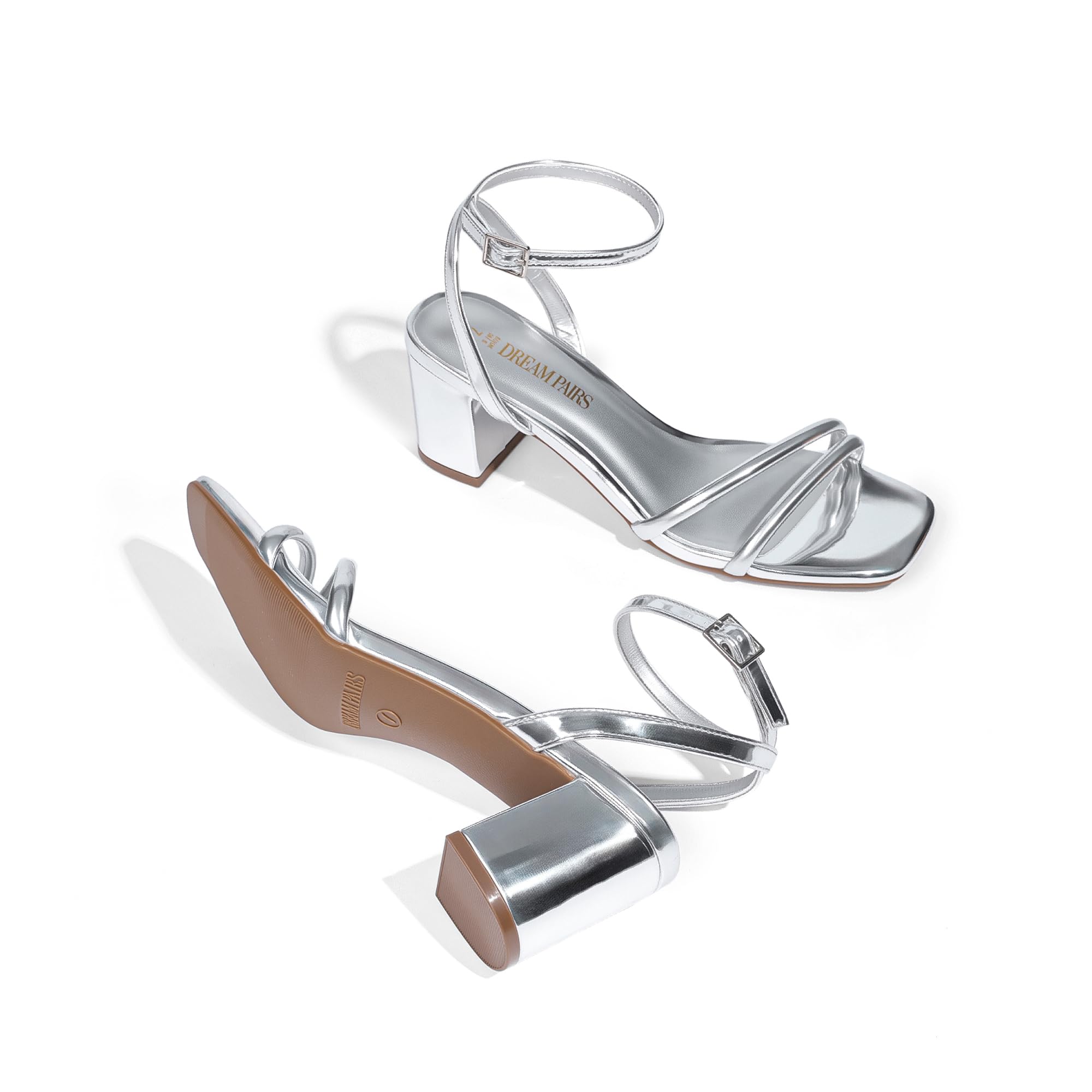 DREAM PAIRS Damen-Sandalen mit Absatz