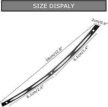 小物 wing Amazon.com: 4 Slotted Track Polished Batwing Fairing