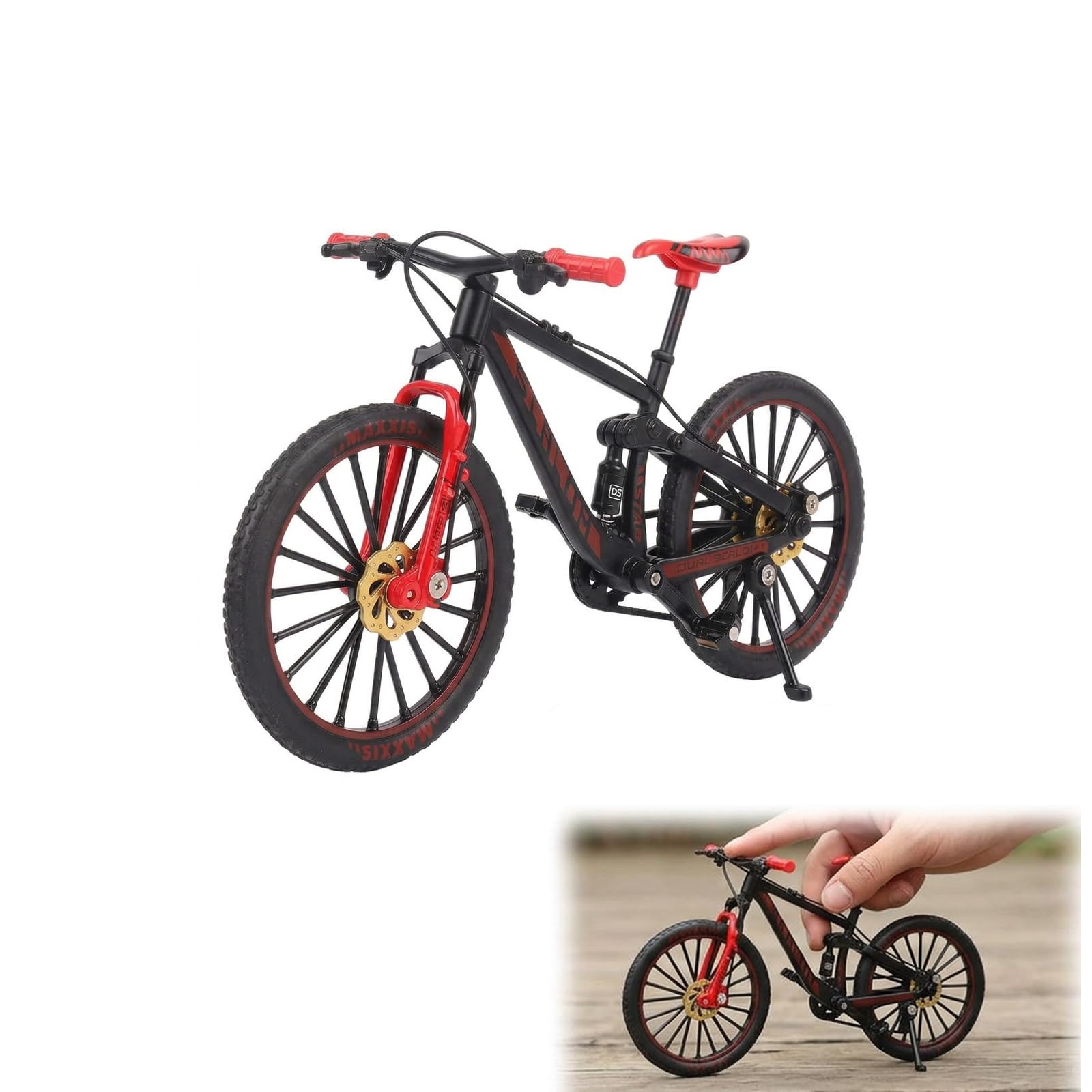 GYTFOG Finger Bike, Mini Bike Toy for Stress Relief and Motor Skills