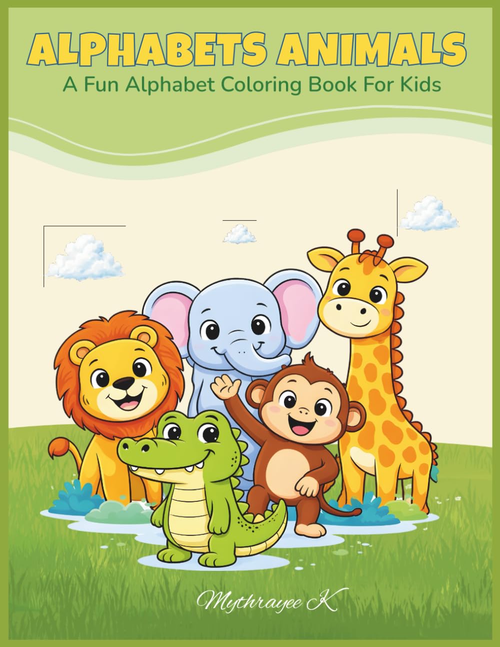 Alphabets Animals Coloring Book A-Z: A Fun Alphabet Coloring Book for Kids
