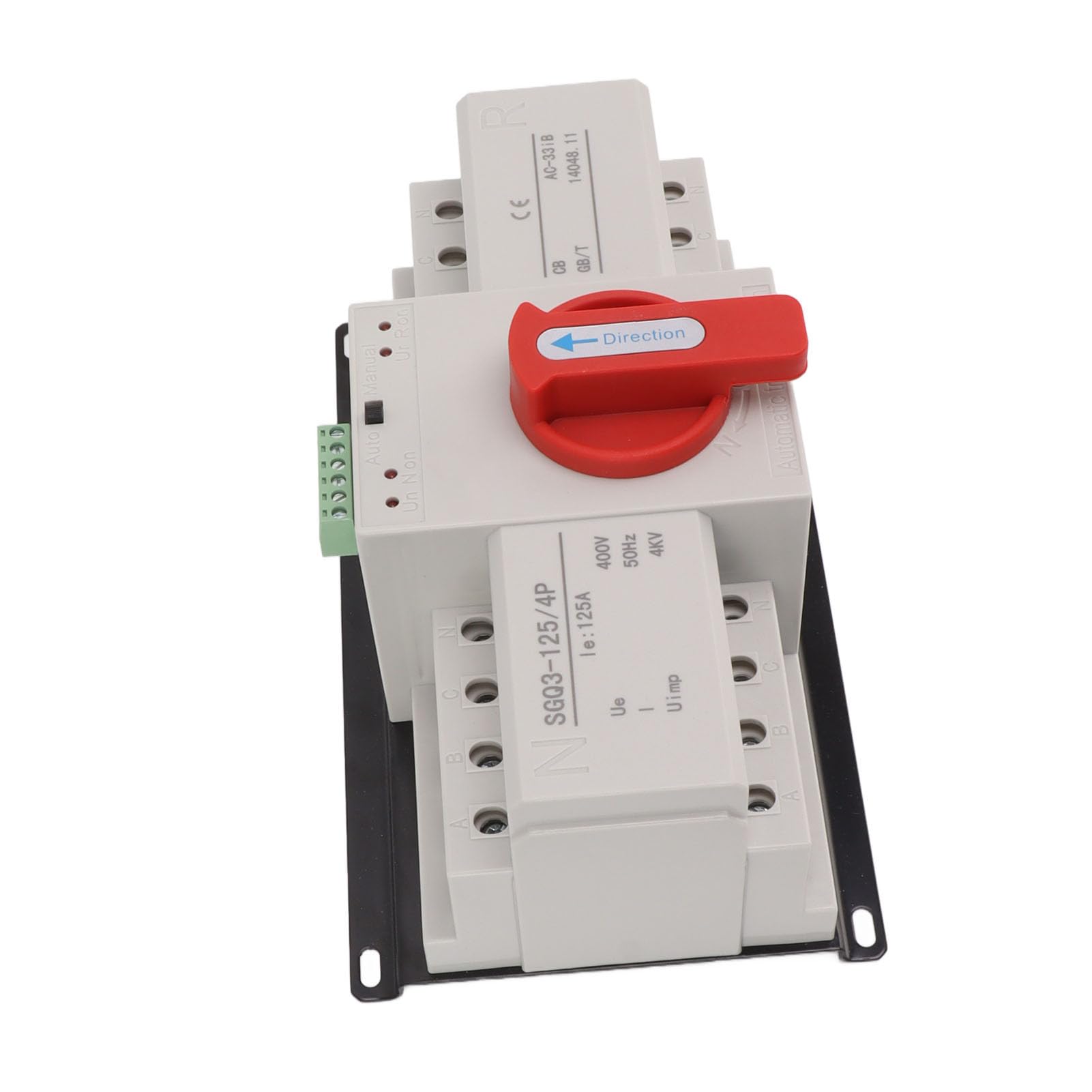 Aramox Automatyczny Przełącznik Zasilania 125A 400V PA66, Przełącznik