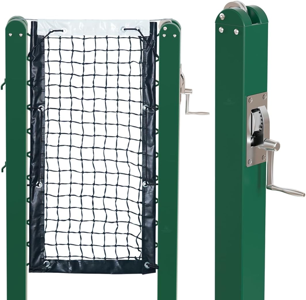 Professional Square Outdoor Indoor Tennis Net Post Match Training Tennis Pole System