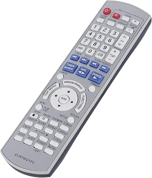PERFASCIN EUR7662YF0 Replacement Remote Control fit for Panasonic DVD Stereo System SC-VK950 SC-VK850 SC-VK750
