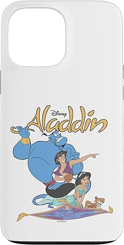 Vista 58 de Funda mágica para iPhone 13 Pro Disney Aladdin Group Shot