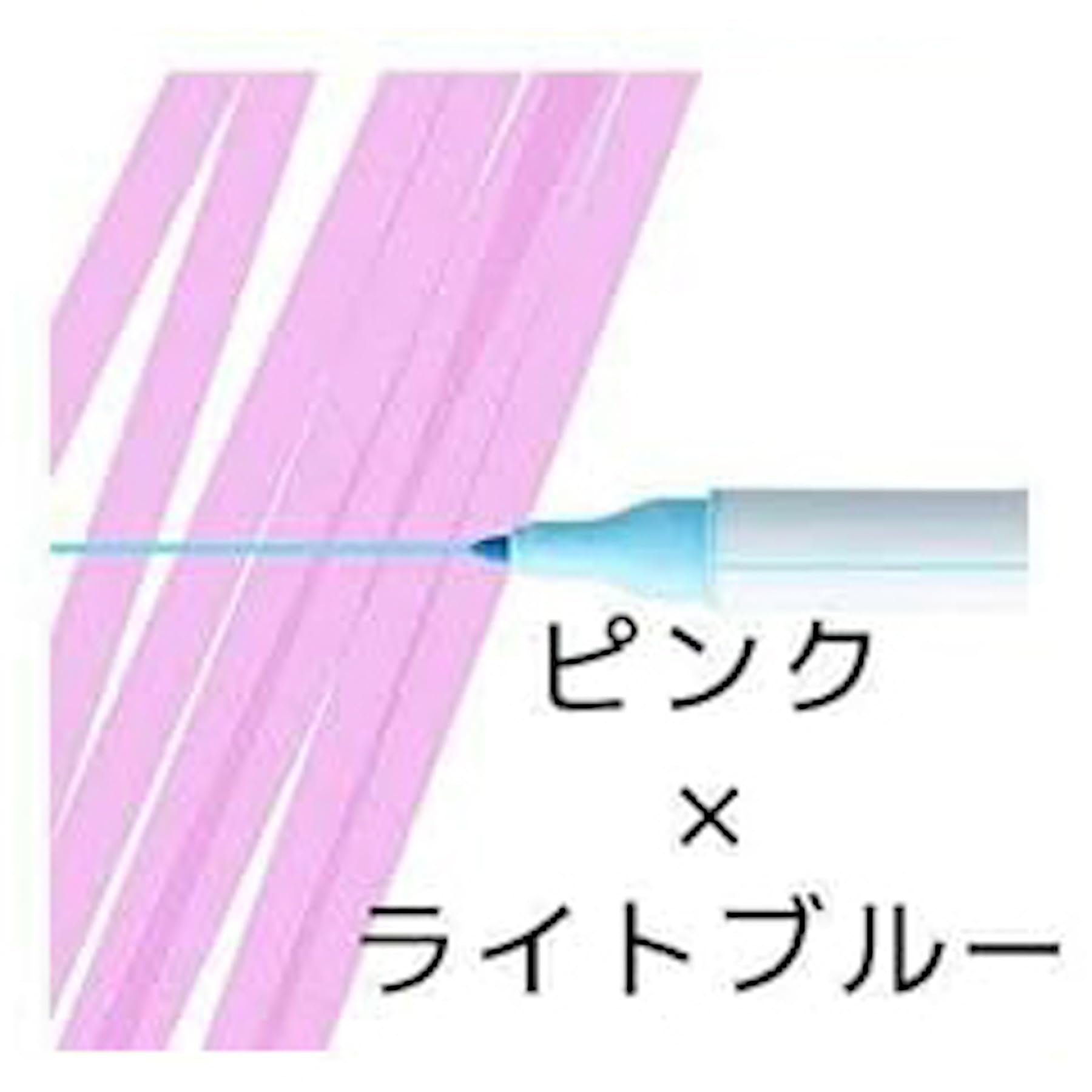 Amazon.co.jp: 重ね書きマーカー デコット3【ピンク×ライト