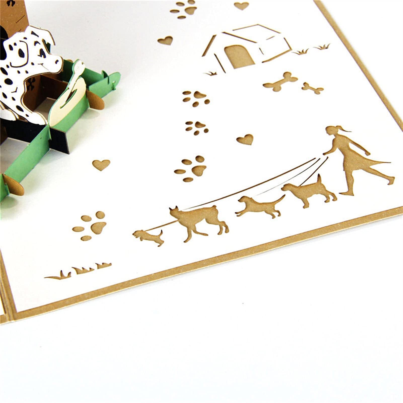 Geburtstagskarten Geburtstagskarten 3D-Pop-Up-Karten Netter Hund-Geburtstagskarten für Dankeschön-Begrüßung Erstaunliche Geschenke für Kinder, Familie, Freunde Geburtstagskarte