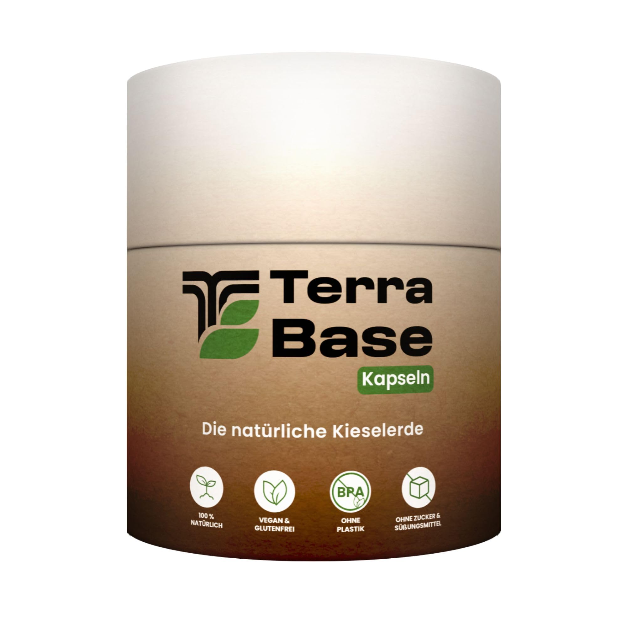Kieselerde Kapseln natürlich & plastikfrei | Großpackung mit 120 Kapseln | nachhaltig, laborgeprüft & aus DE | Silizium für Haare, Nägel, Haut & Bindegewebe | vegan, gluten- und laktosefrei