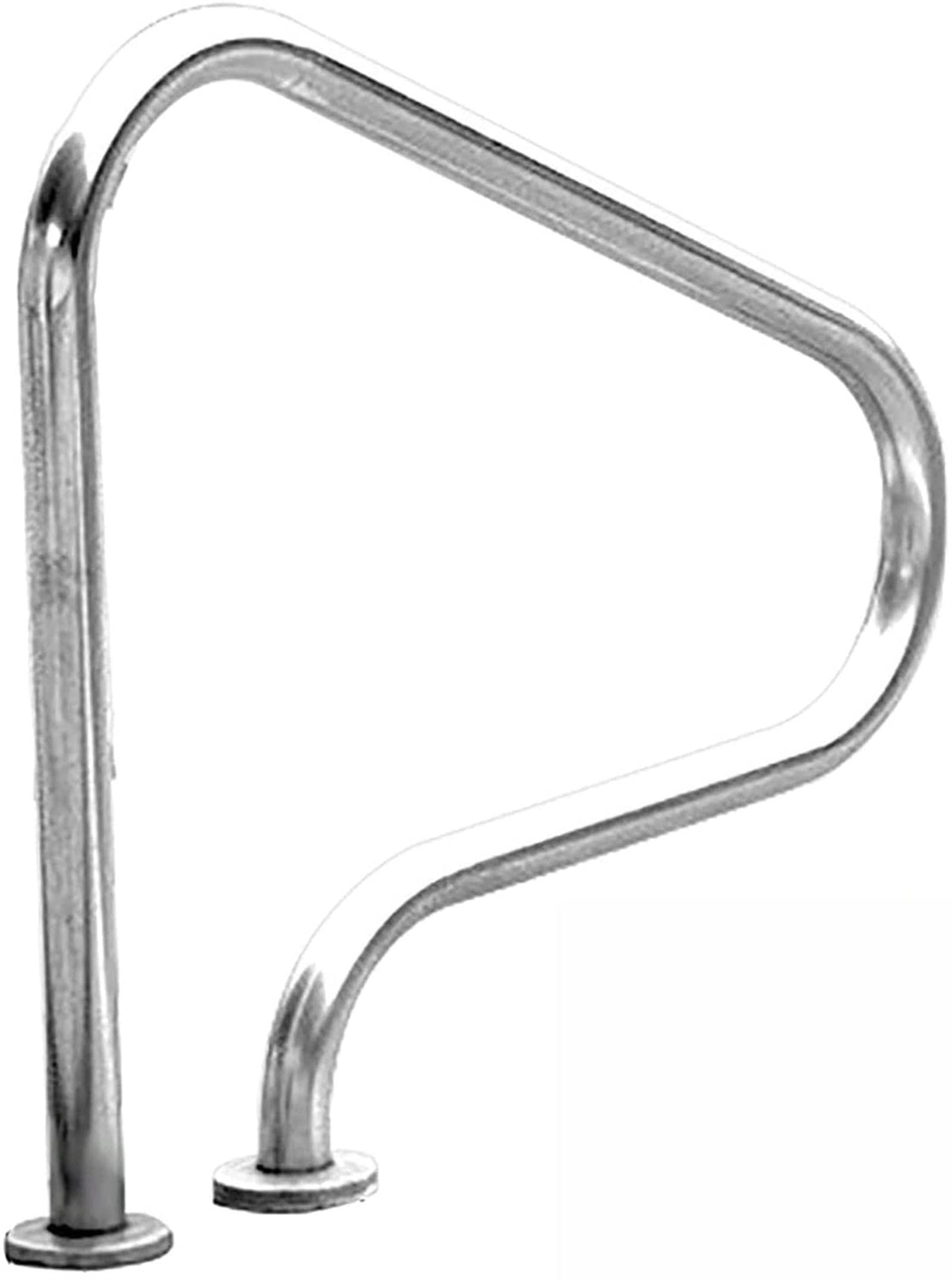 Main courante de piscine de sécurité pour éviter les glissades sur les marches