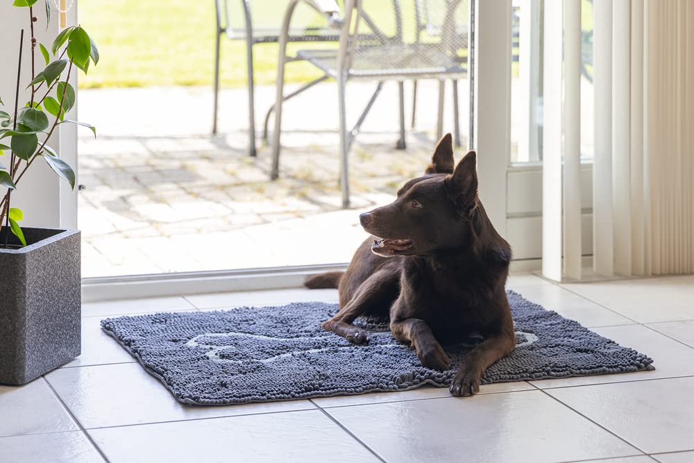Beeztees DGS Dirty Dog Paillasson Gris L 90 cm l 66 cm