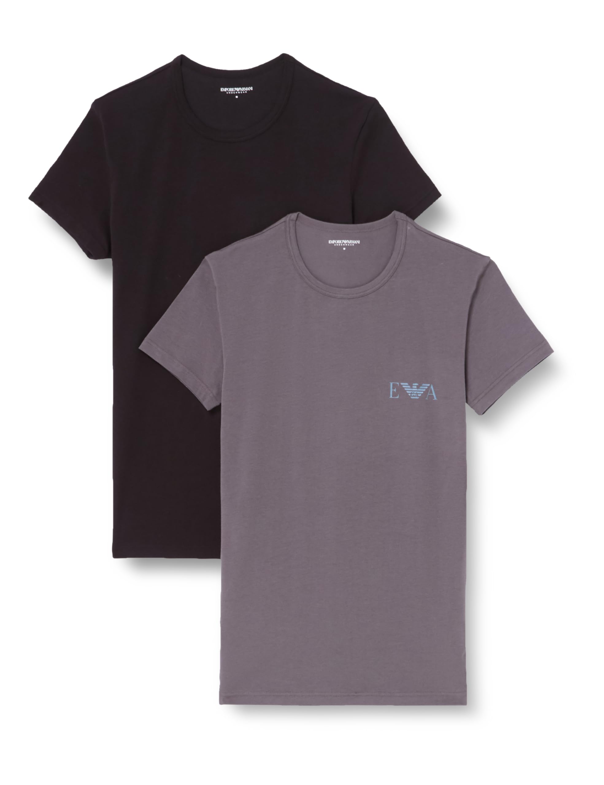 Emporio Armani T-Shirt für Herren, Schwarz/Magnet, Small