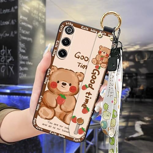 Phone Case Compatible with ZTE Nubia Red Magic10 Air, Shockproof Ring Silicone Cartoon Dirt-resistant Anti-dust Cute Kickstand S
