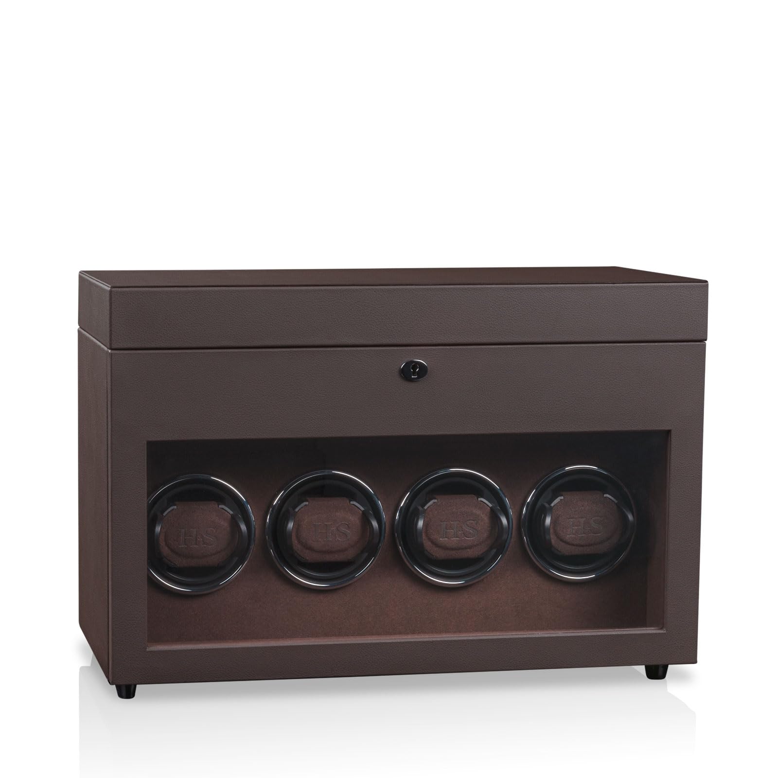 Luxuriöser Uhrenbeweger Vancouver von Heisse & Söhne – Perfekte Pflege für Ihre Automatikuhren | Elegantes Design & Geräuschloser Betrieb