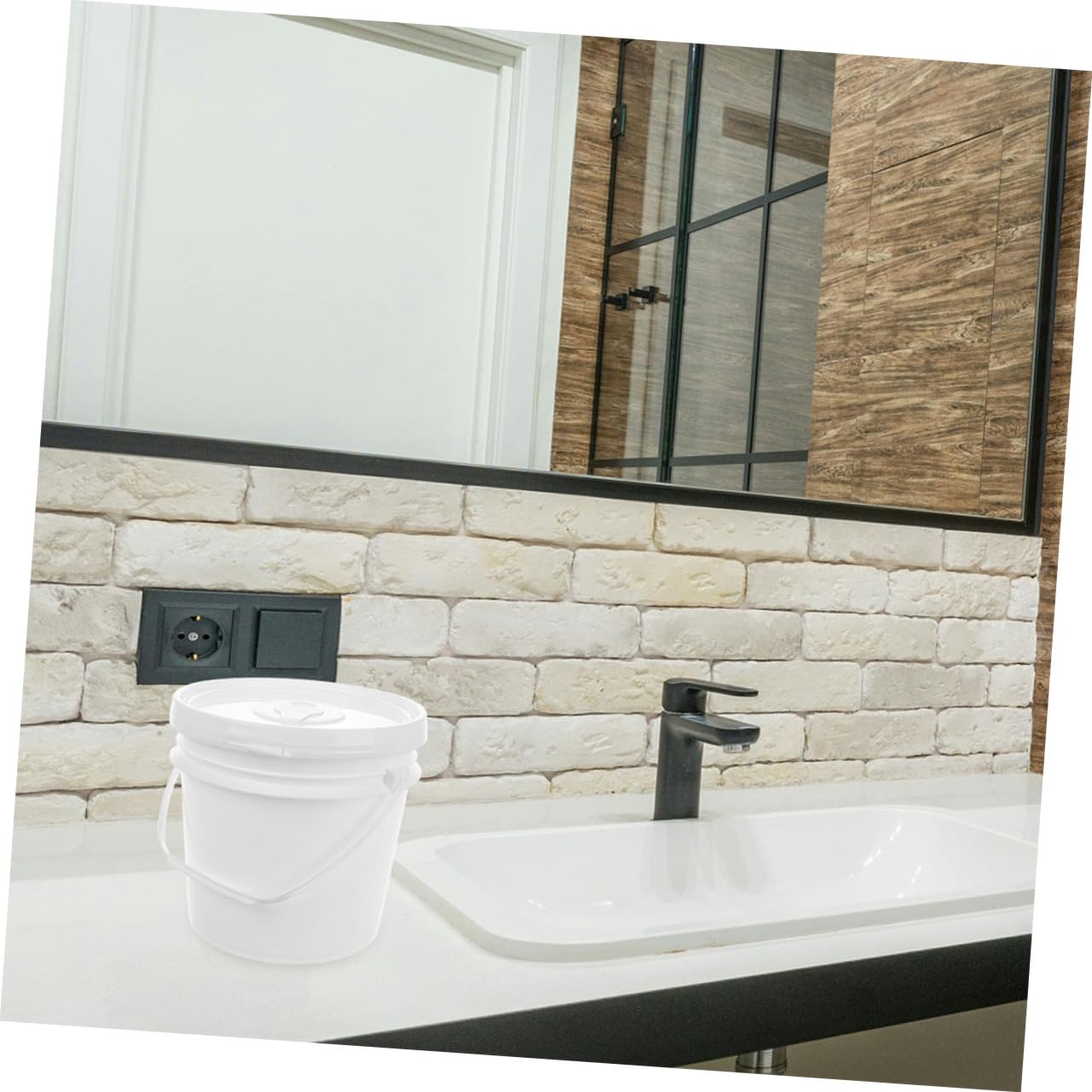 LIFKOME Distributeur de Lingettes Humides Conteneur de Lingettes Rechargeable pour Salle de Bain Pratique et Portable pour Bébés et Usage